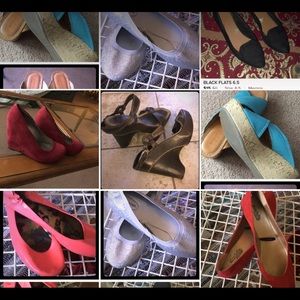 🔴🔴🔴LOT OF 6 PAIRS OF SHOES PLEASE ASK